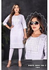 Golden White Rose Vol 2 Sequence Work Rayon Designer Kurtis Wholesale Market In Surat
